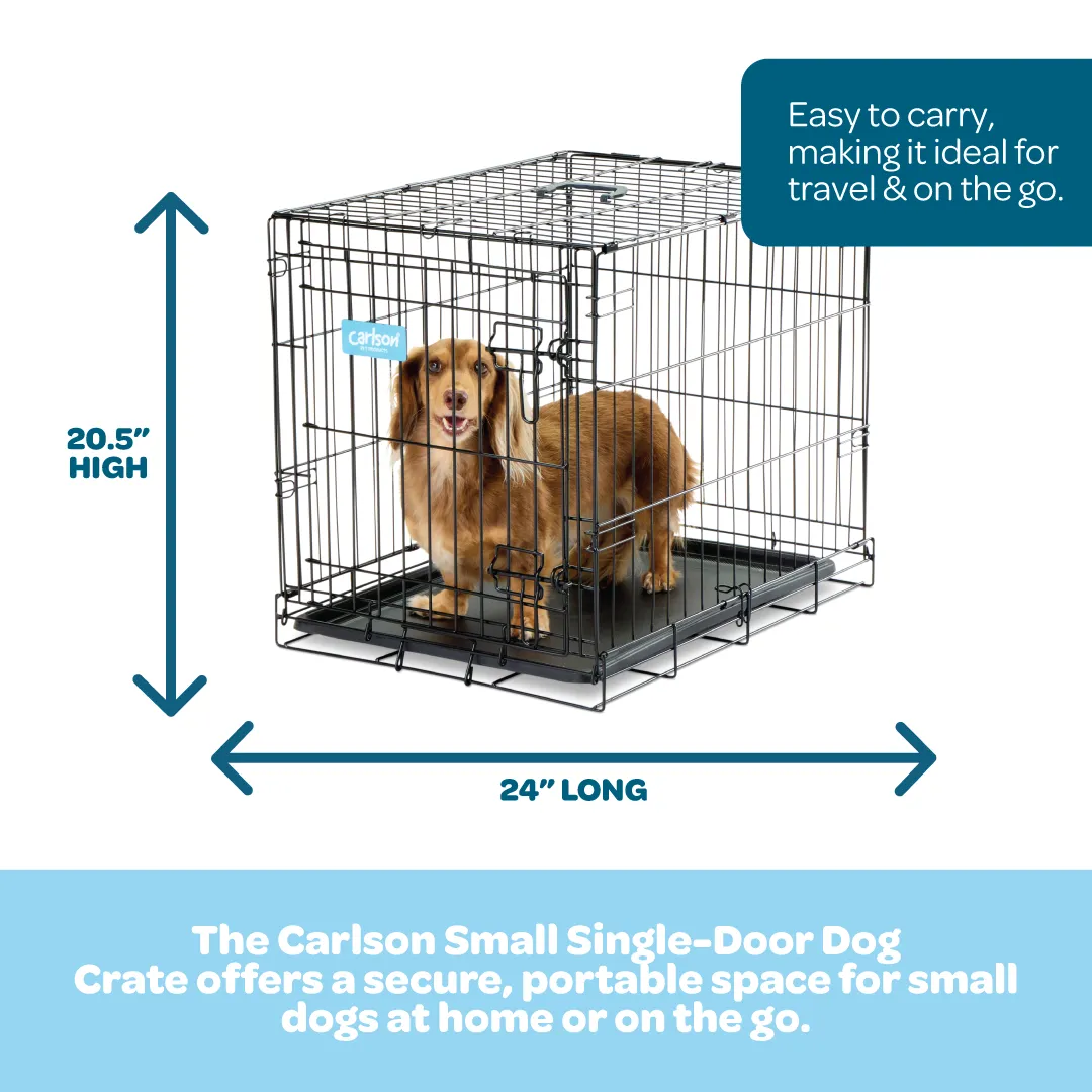Small Single-Door Dog Crate
