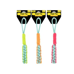 Smart Choice Handle & Braided Rope Tug Dog Toy