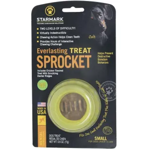 Starmark Everlasting Sprocket Tough Treat Dispenser Dog Toy