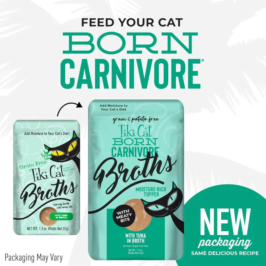 Tiki Cat Tuna Broth Pouch (1.3 oz x 12 pouches)