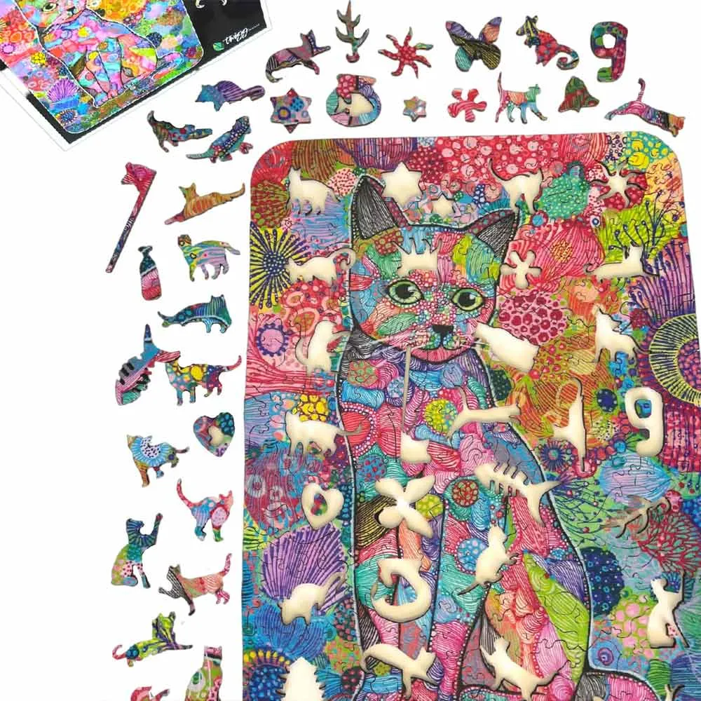 Twigg Jigsaw Puzzles Carefree Cat - 309 Piece