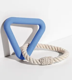 Wild One Triangle Tug Dog Chew Toy (Moonstone)
