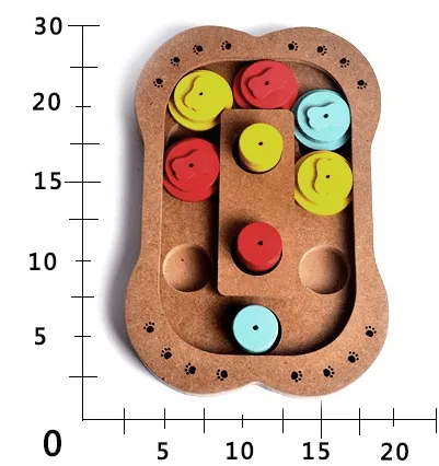 Wooden Puzzle Toy for Dogs