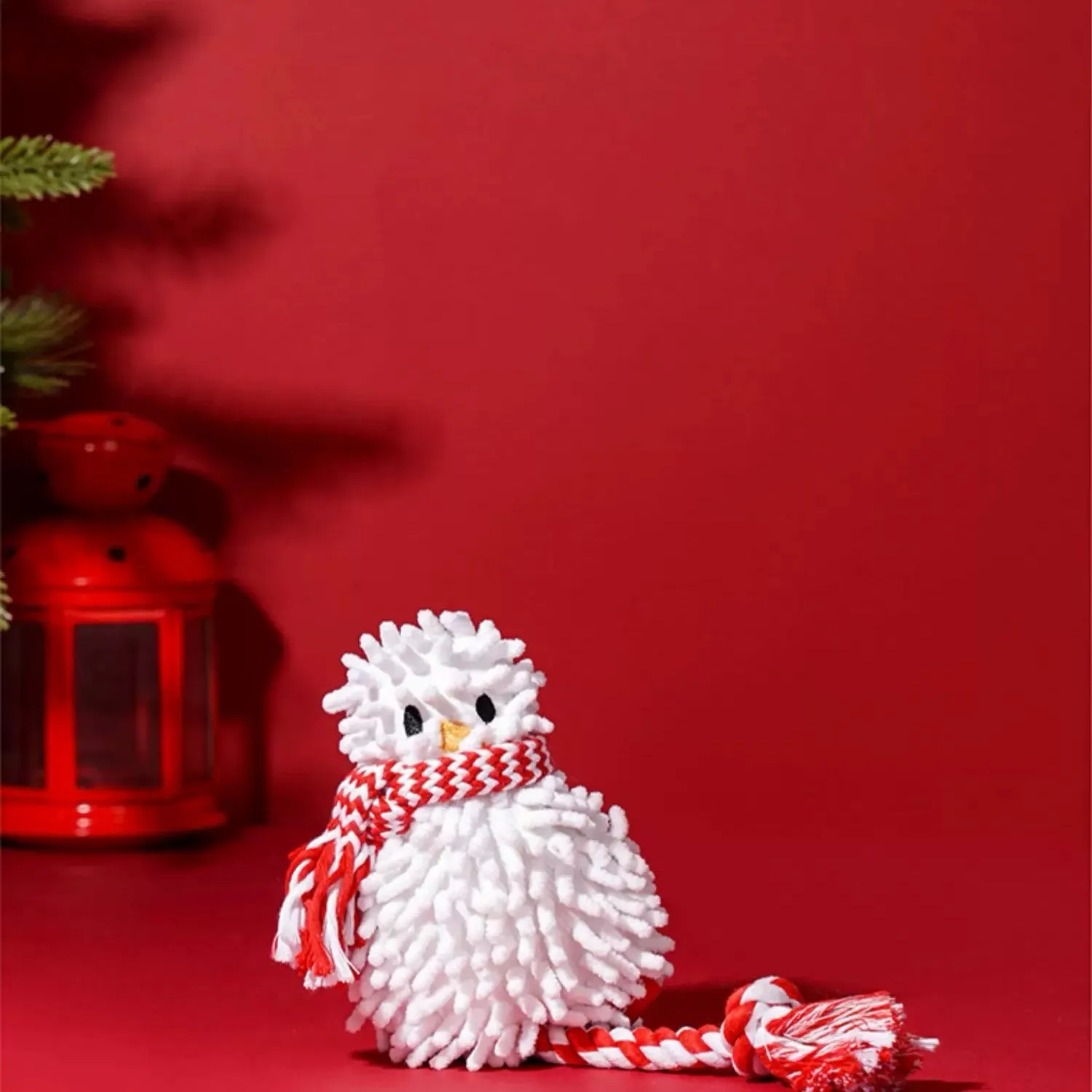 ZEZE Christmas Snowman Dog Rope