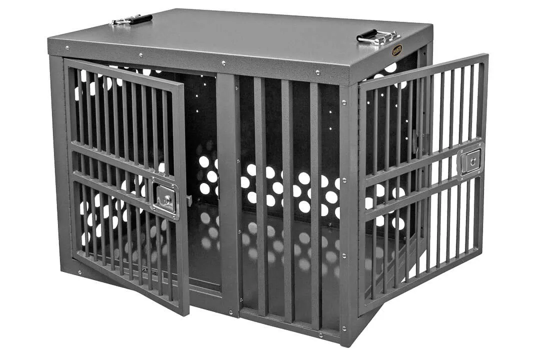 Zinger Heavy Duty Aluminum Dog Crate