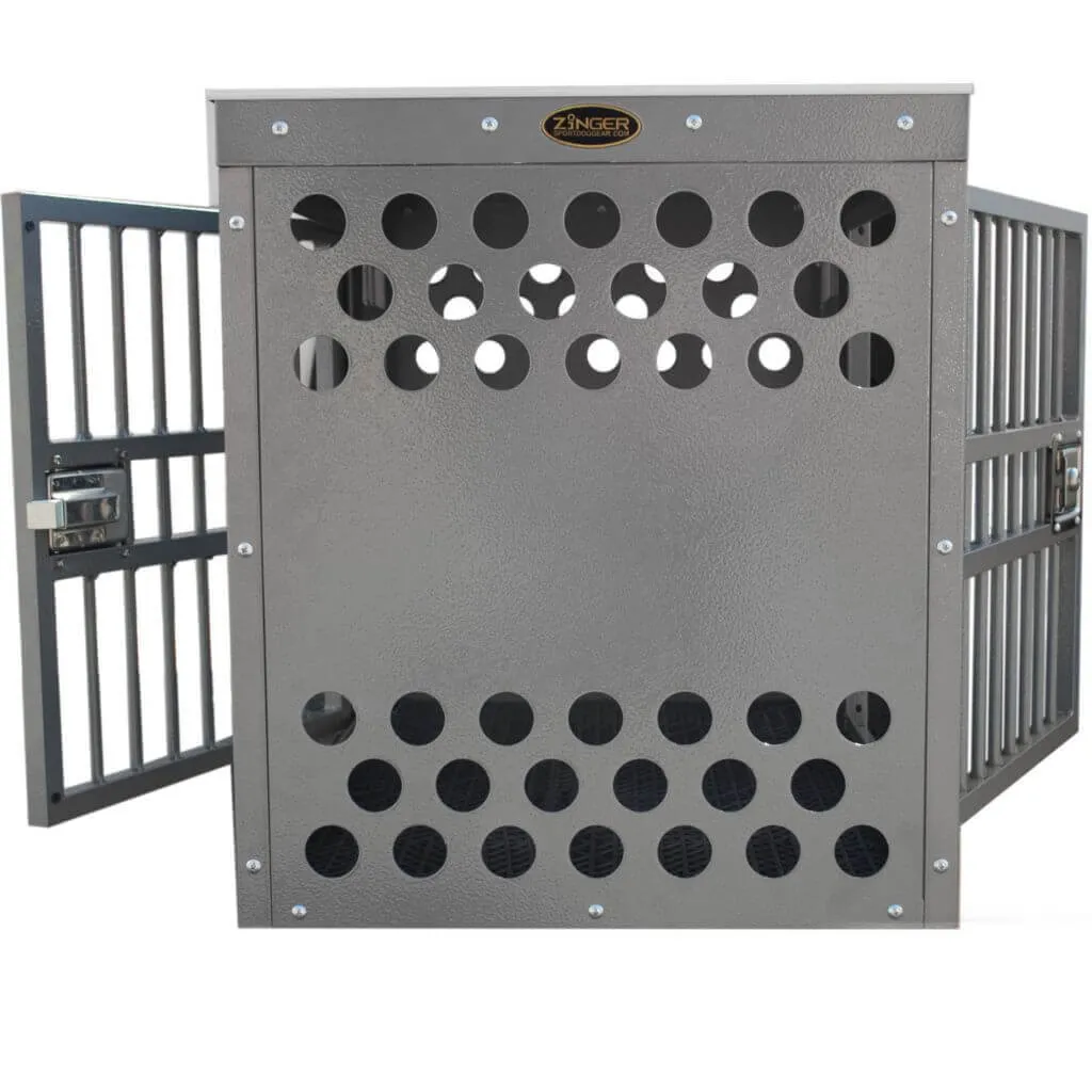 Zinger Heavy Duty Aluminum Dog Crate
